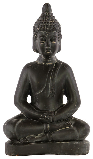 Ceramic Meditating Buddha - Decorative Objects And Figurines - by Urban