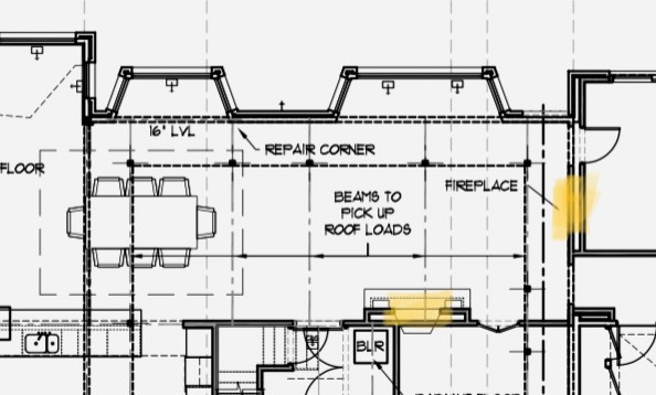 where to put fireplace?