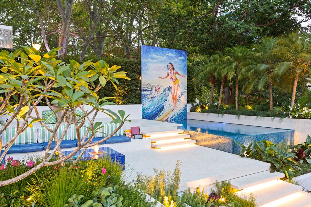 Inspiration for a beach style garden in Melbourne.
