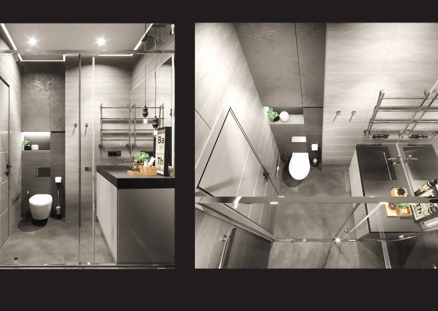 Дизайн проект квартиры для холостяка