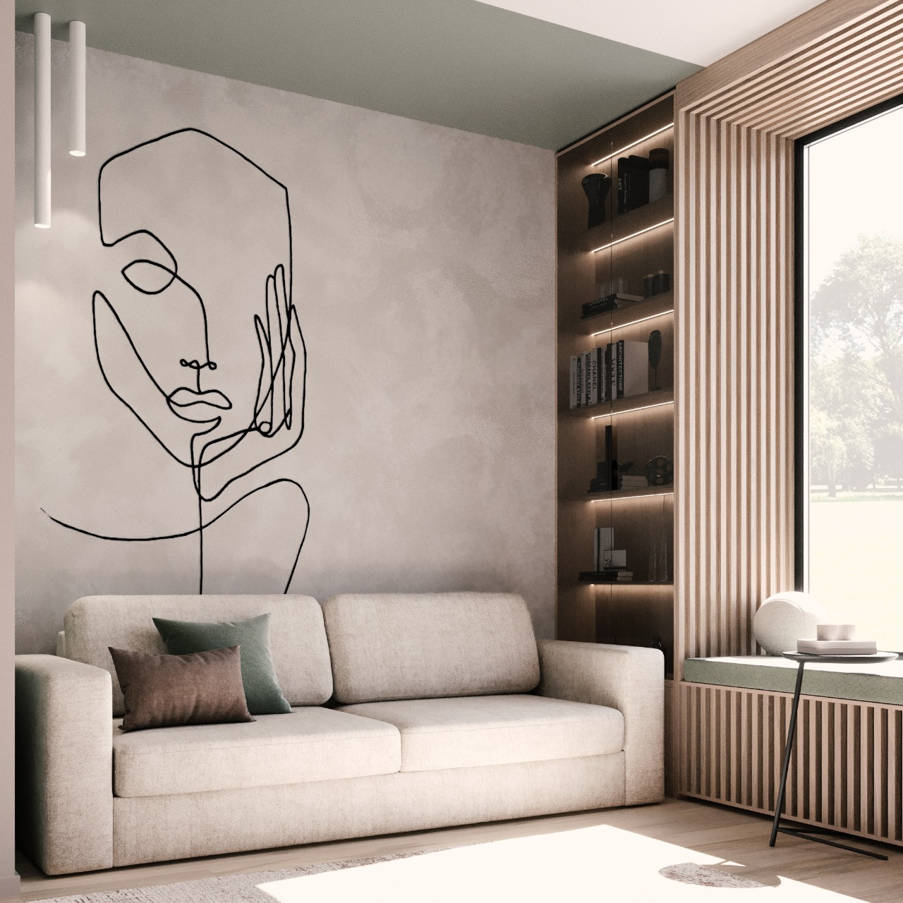 Дизайн интерьера дома в Ямном