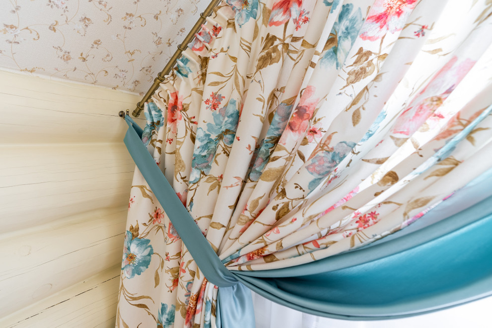 Спальни в доме срубе