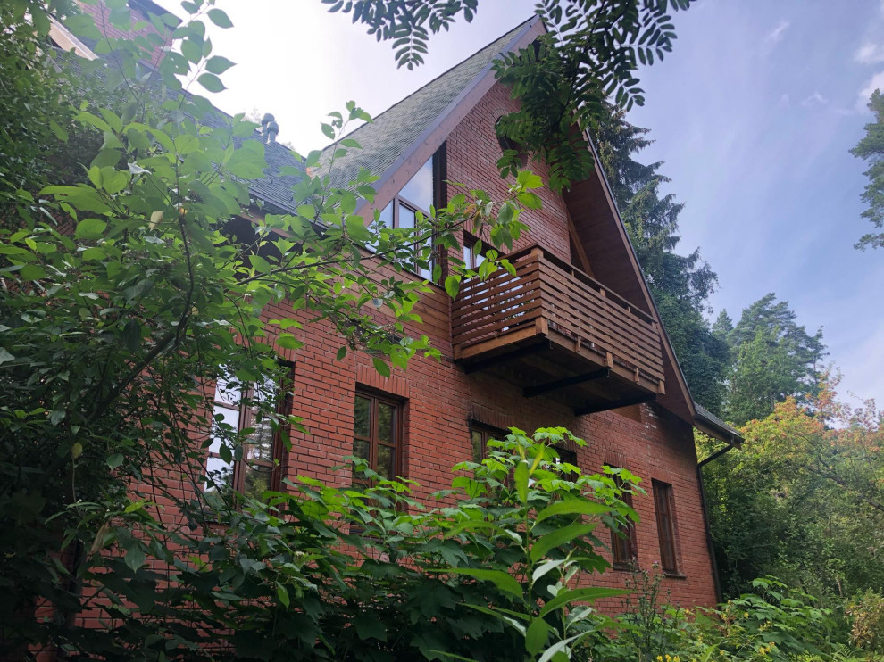 Реконструкция дома в Луцино после пожара