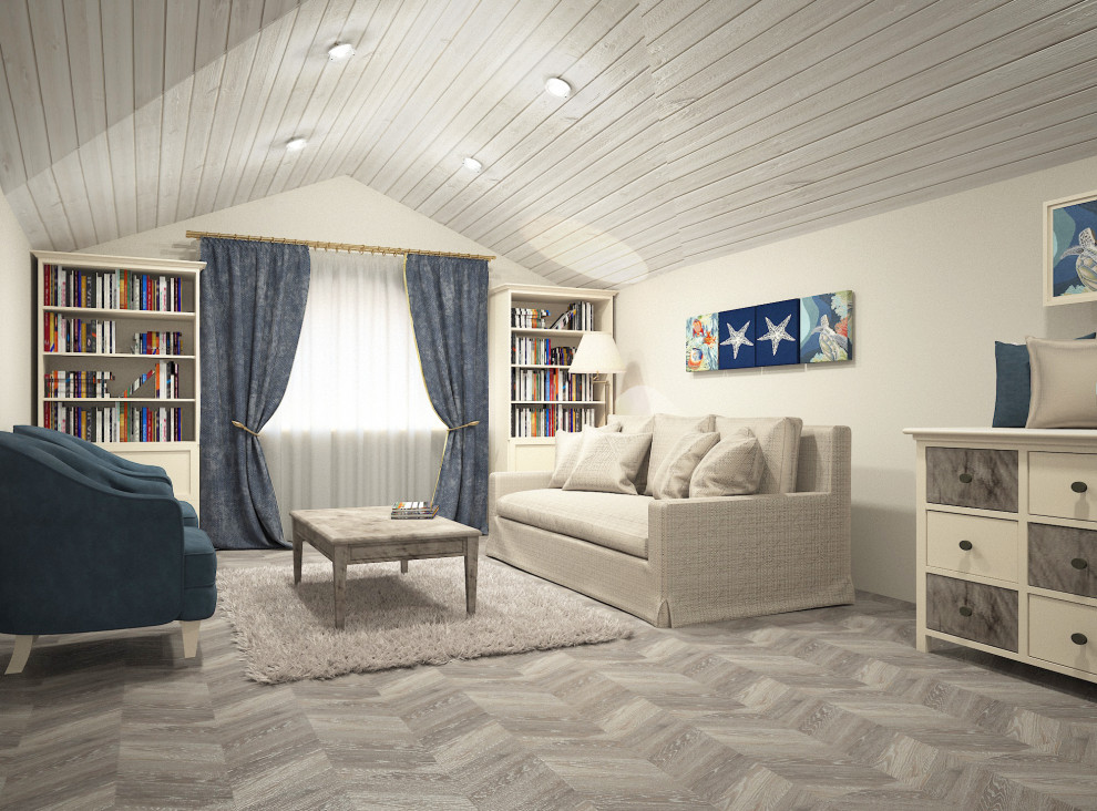 Дизайн-проект интерьера загородного дома 500 м2