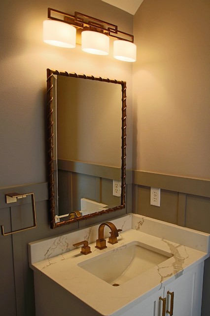 Maple Grove Make Over modern-gaestetoilette