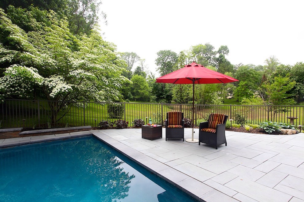 Example of a classic pool design in Philadelphia