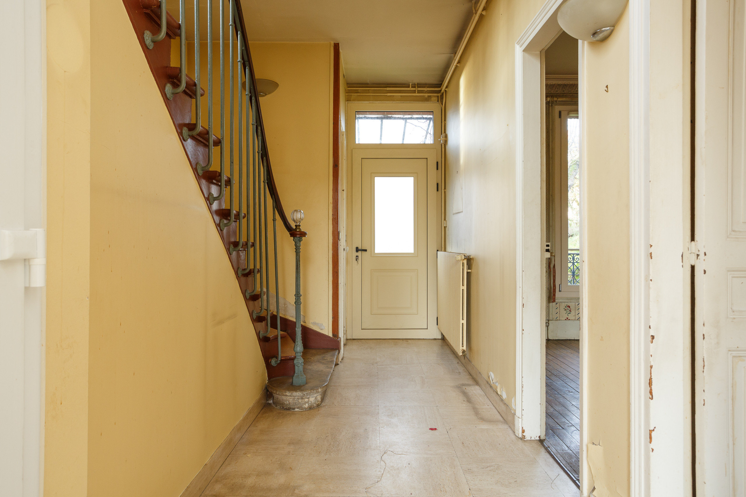 Avanr /Apres une maison de maitre se  réinvente avec brio