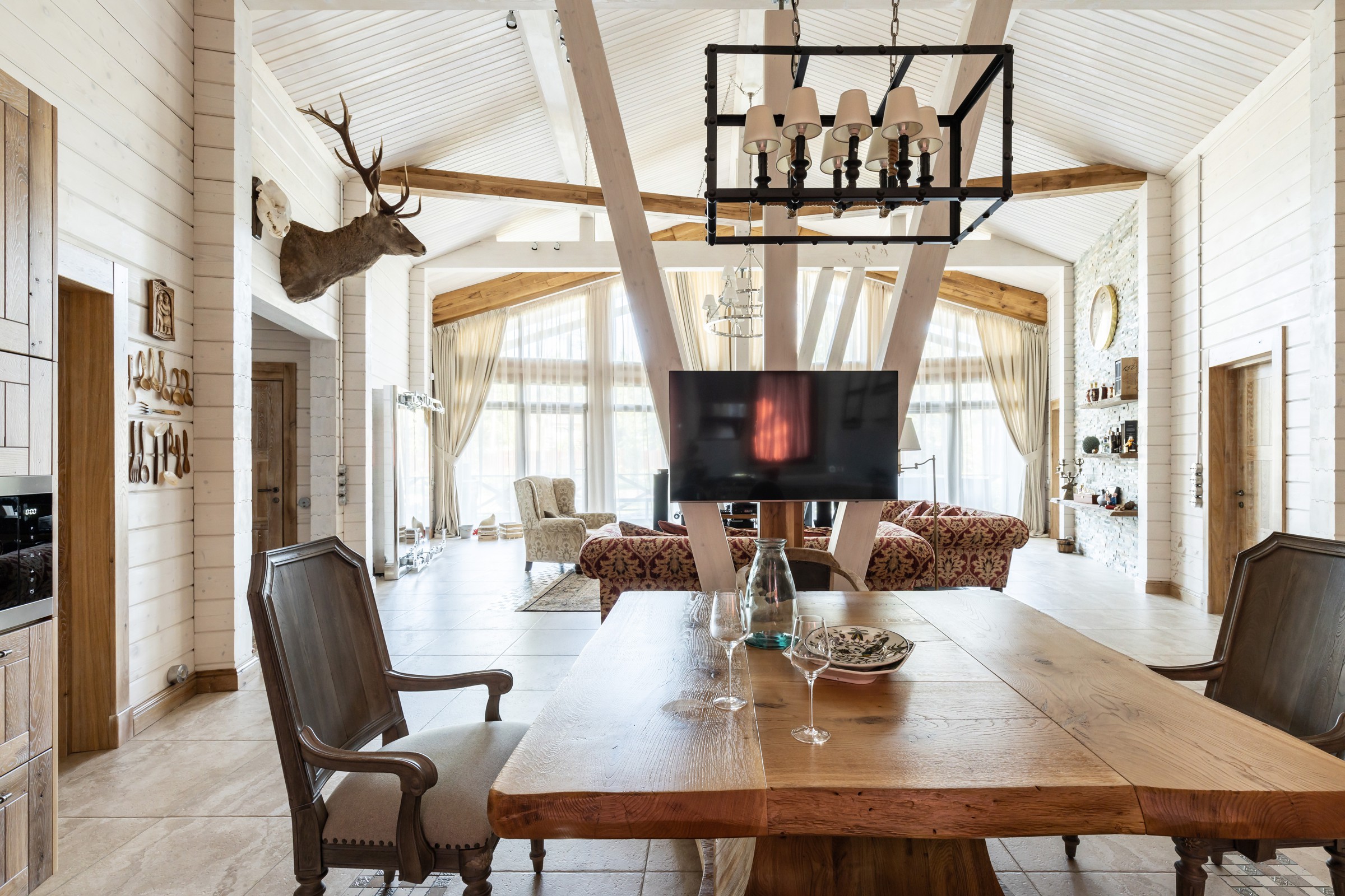 Реализованный проект загородного дома из бруса