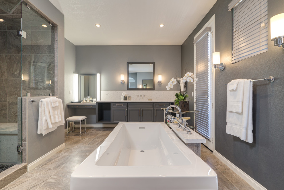 Carmel Valley Master Bath - Modern - Bathroom - San Diego - by Remodel ...