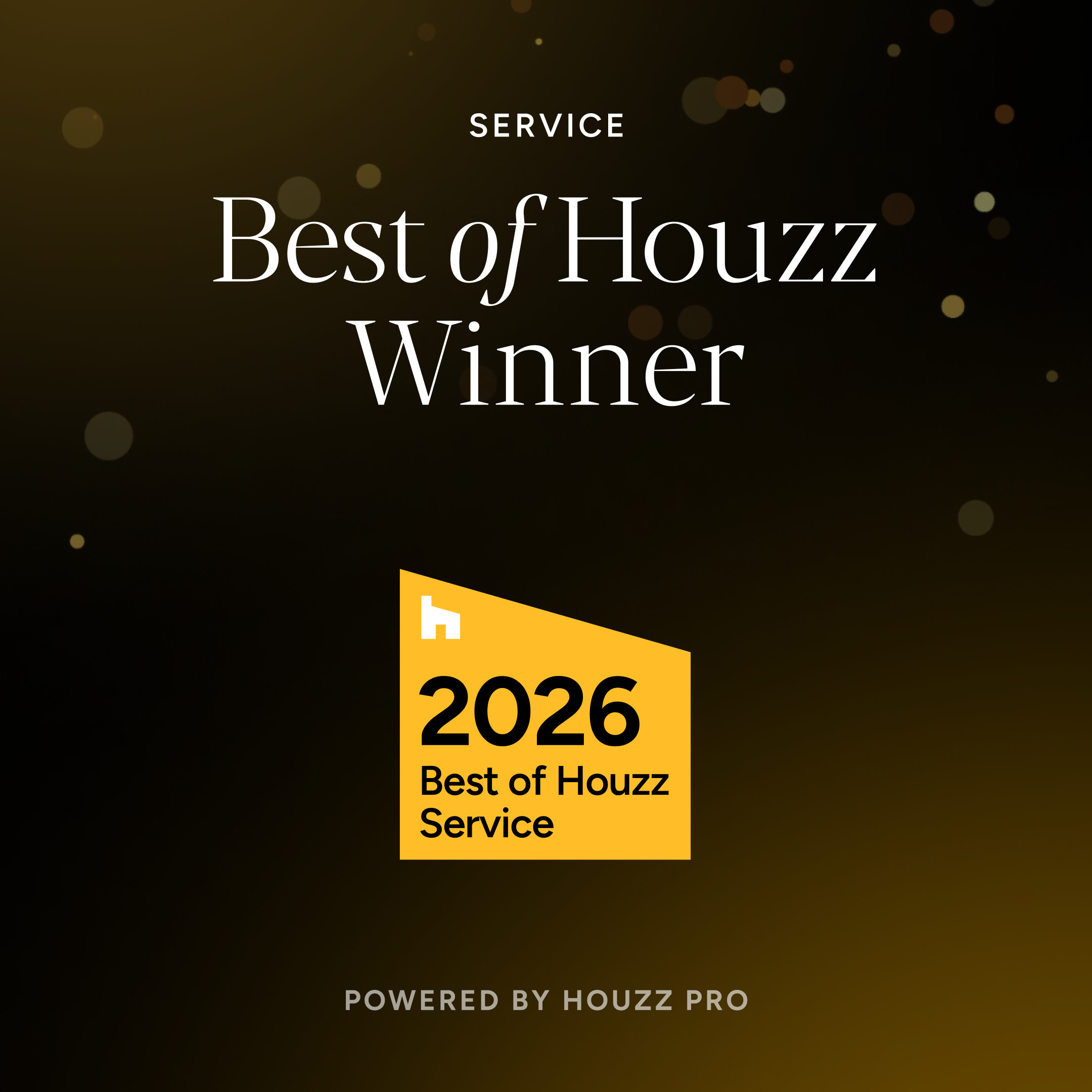 Best of Houzz 2026 Service Award