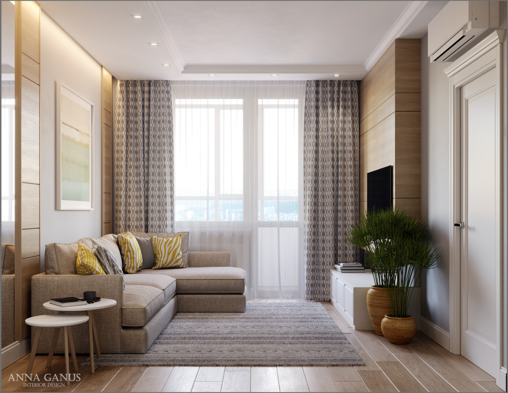 Квартира с солнечными акцентами