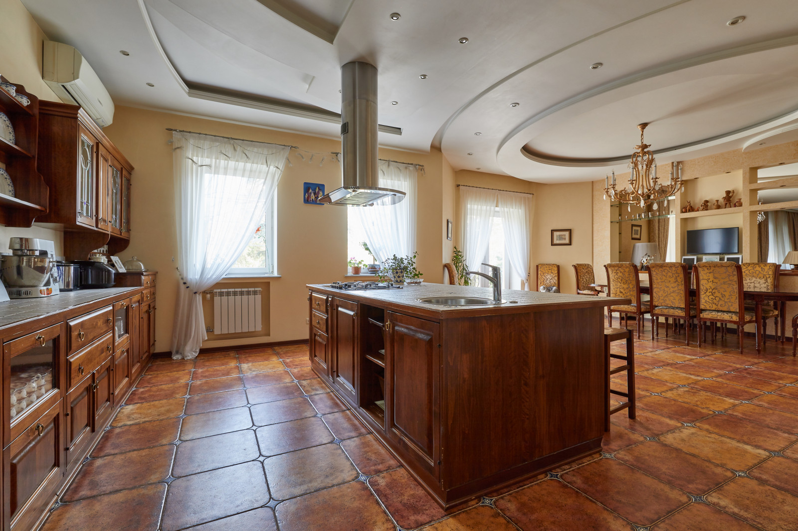 Кухня в частном доме