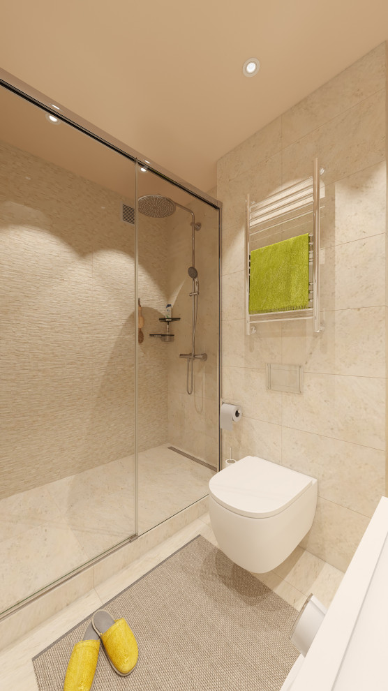 Дизайн двухкомнатной квартиры 44 м2