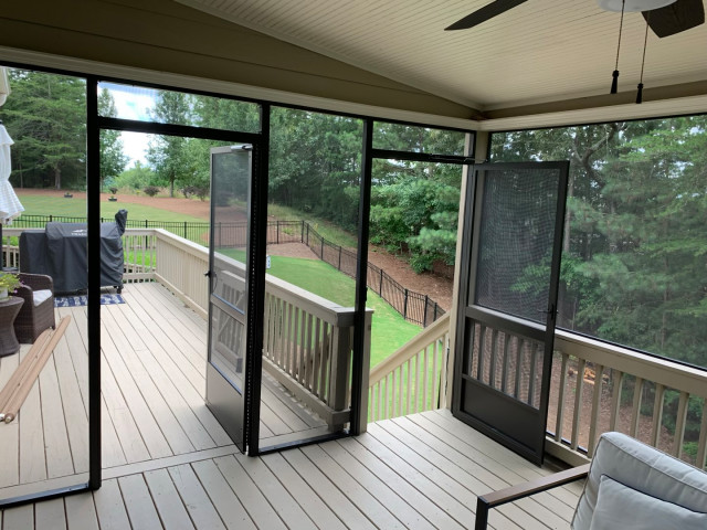 Screen Porches traditional-veranda