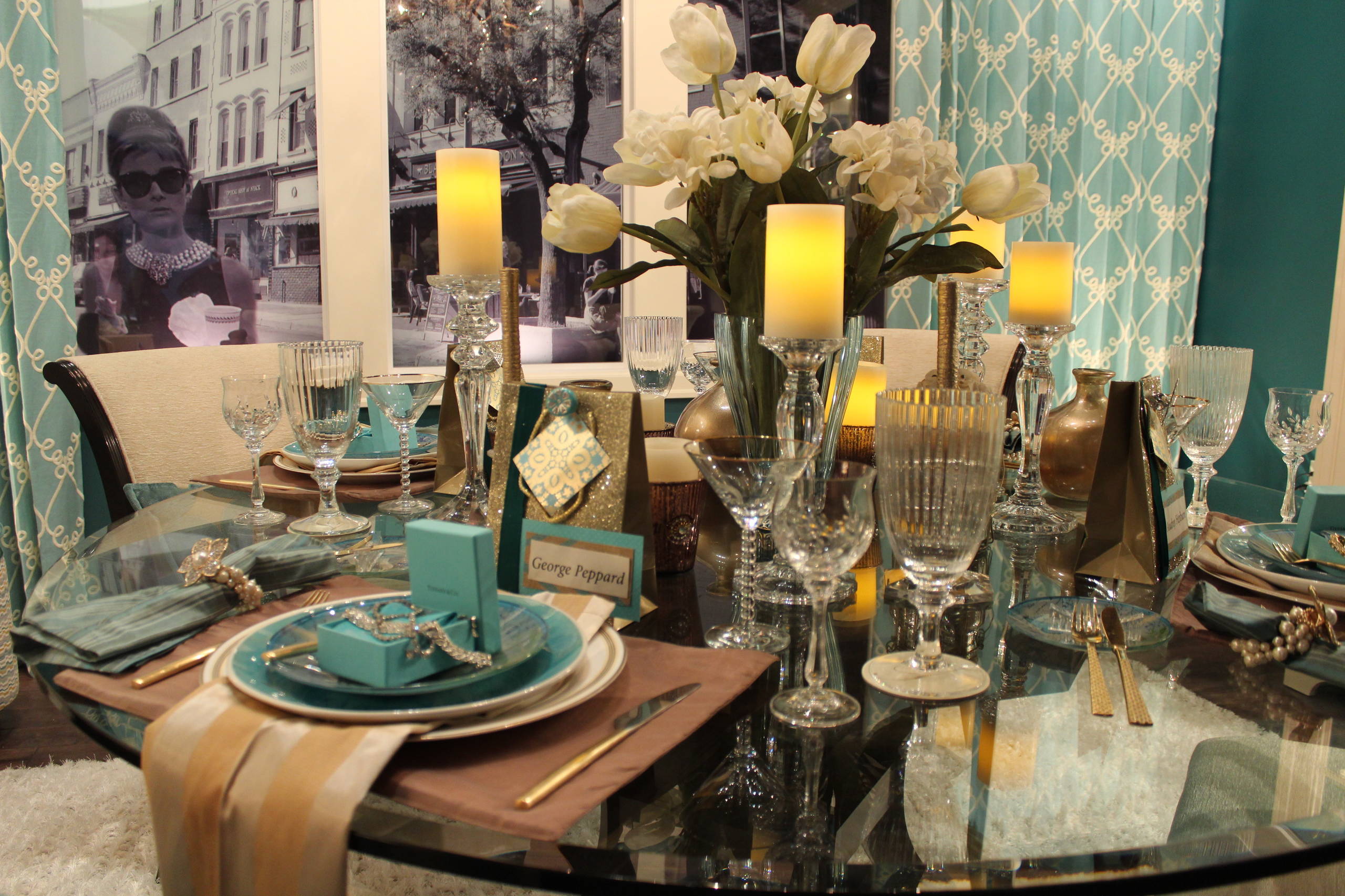 'Dinner at Tiffany's' Design Wins People's Choice Award