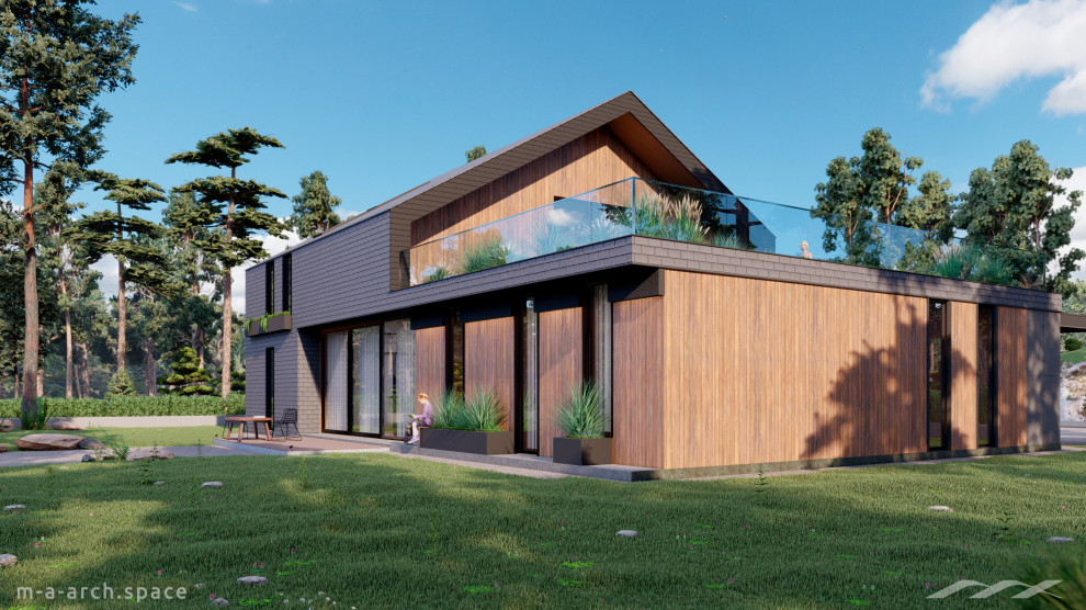 Проект энергоэффективного дома Т2-1