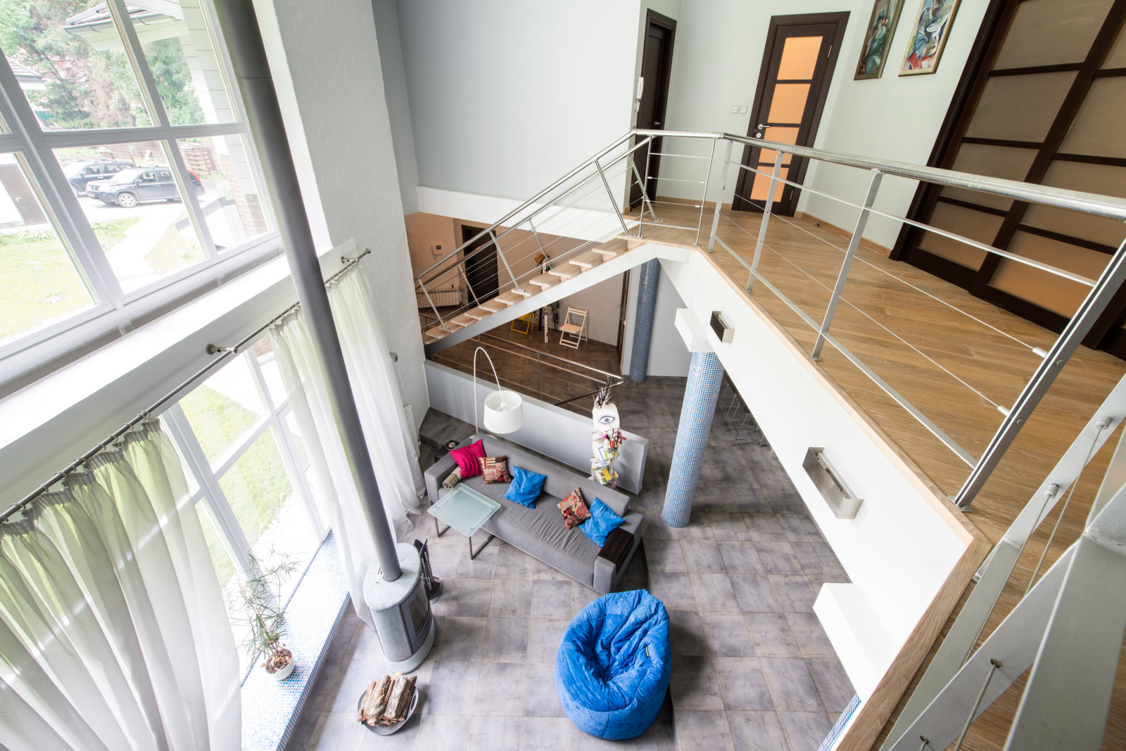 Интерьеры коттеджа №1