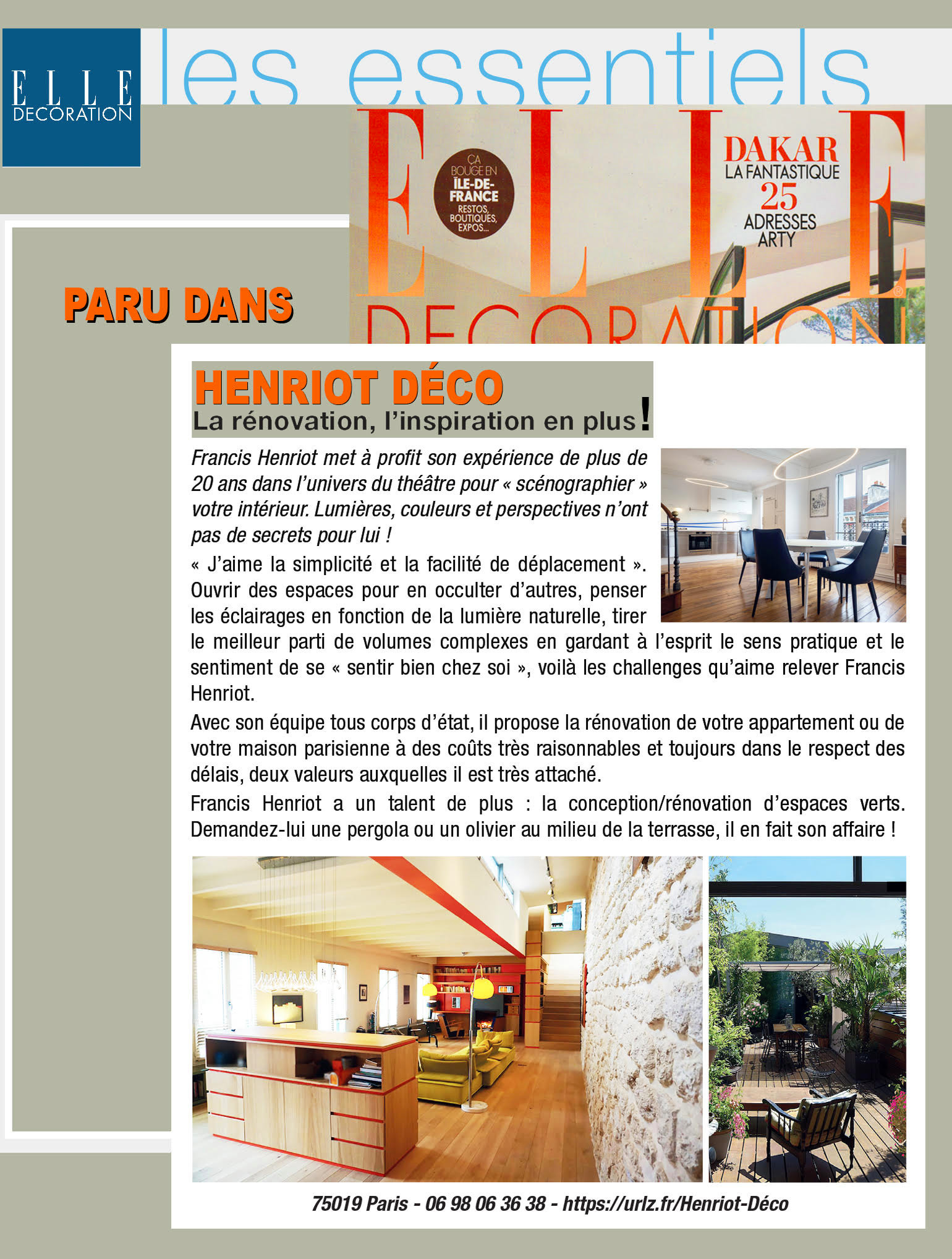 Parutions Presse