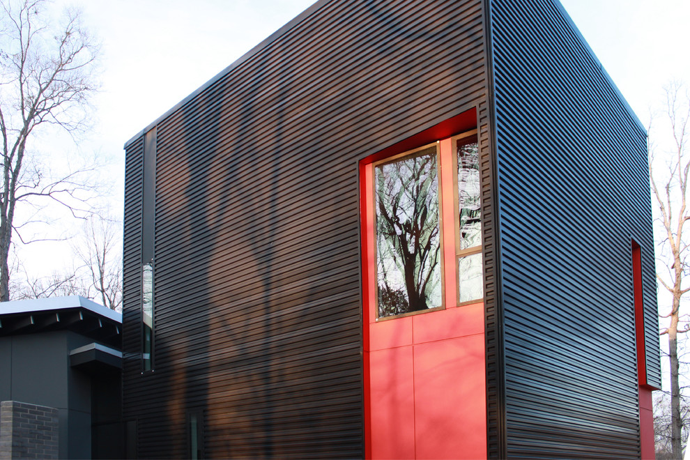 Modern exterior home idea in Charlotte