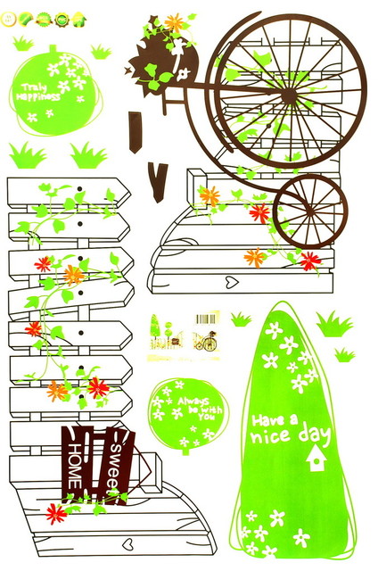 My Garden - Wall Decals Stickers Appliques Home Dcor