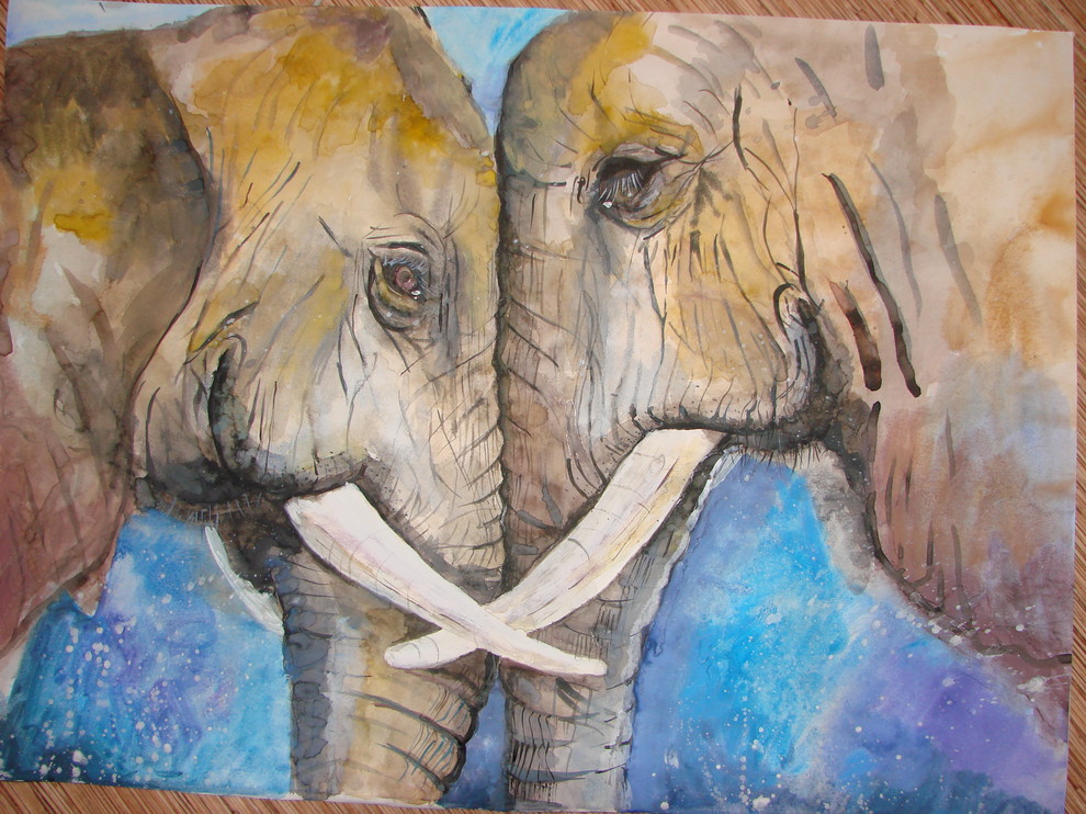 "Девочка и слон"