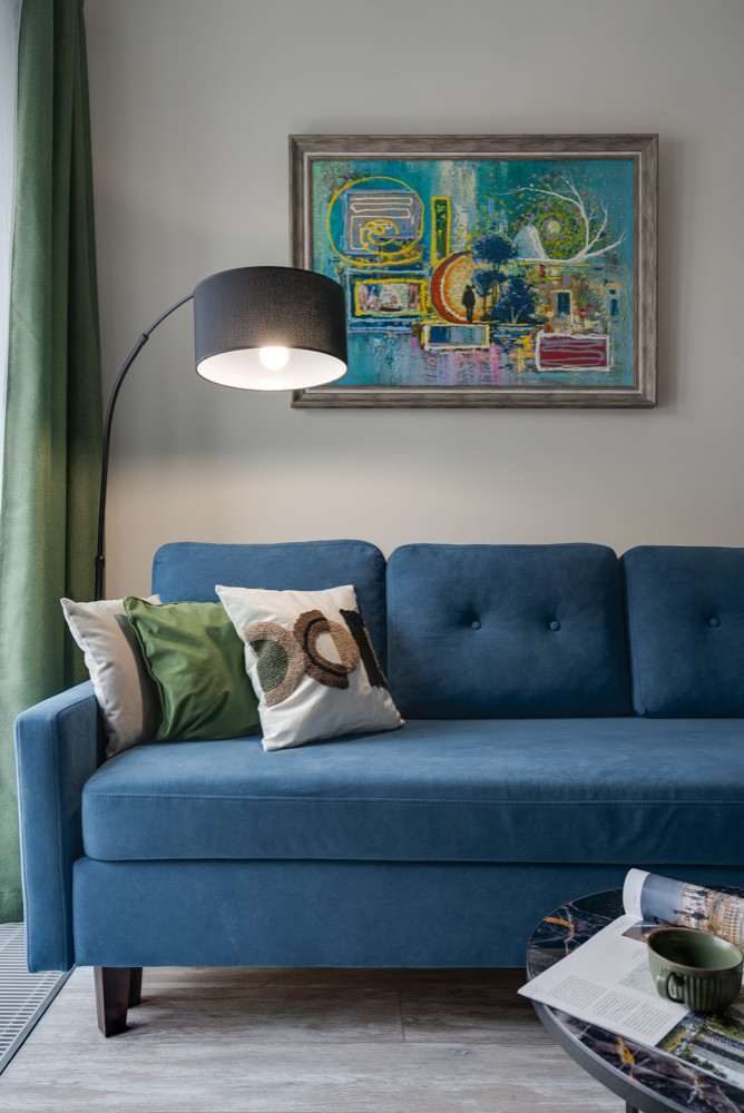 Хоумстейджинг квартиры в Москве для посуточной аренды