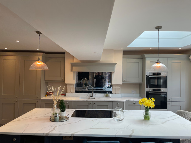 Kitchen extension transitional-kitchen