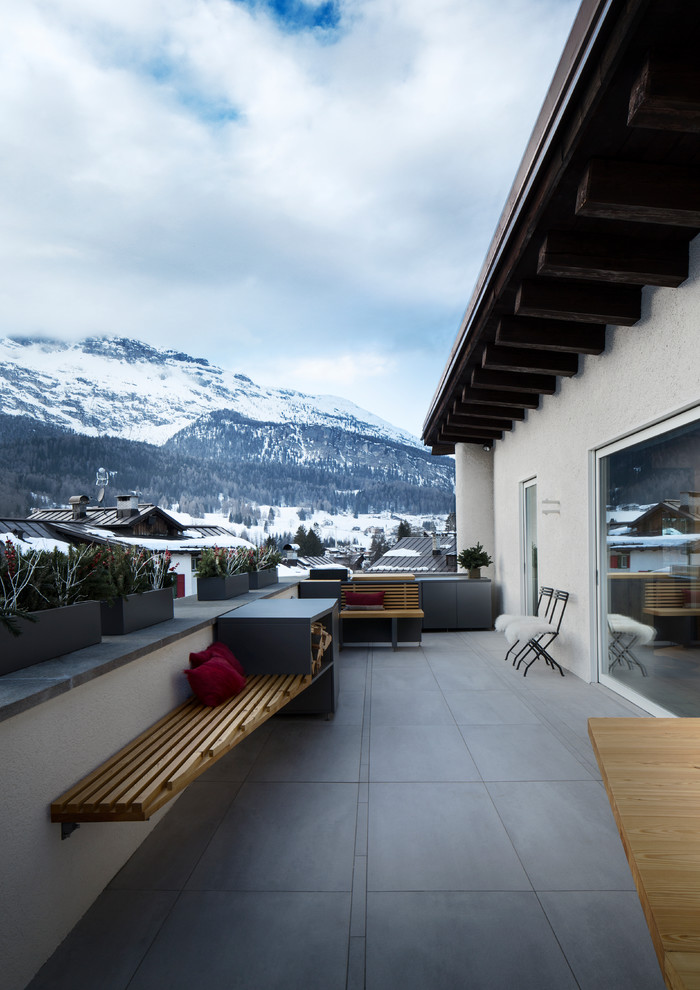 Idee per una terrazza rustica