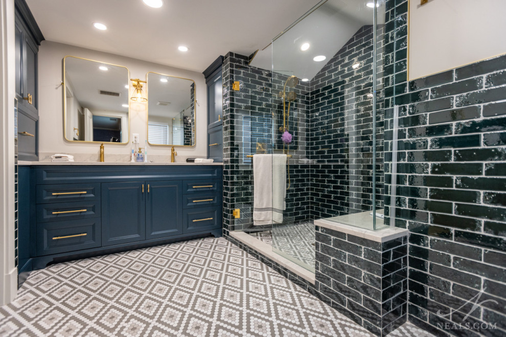 Bathroom - transitional bathroom idea in Cincinnati
