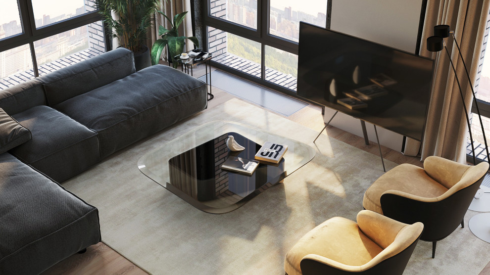 Квартира 110м2 в современном стиле