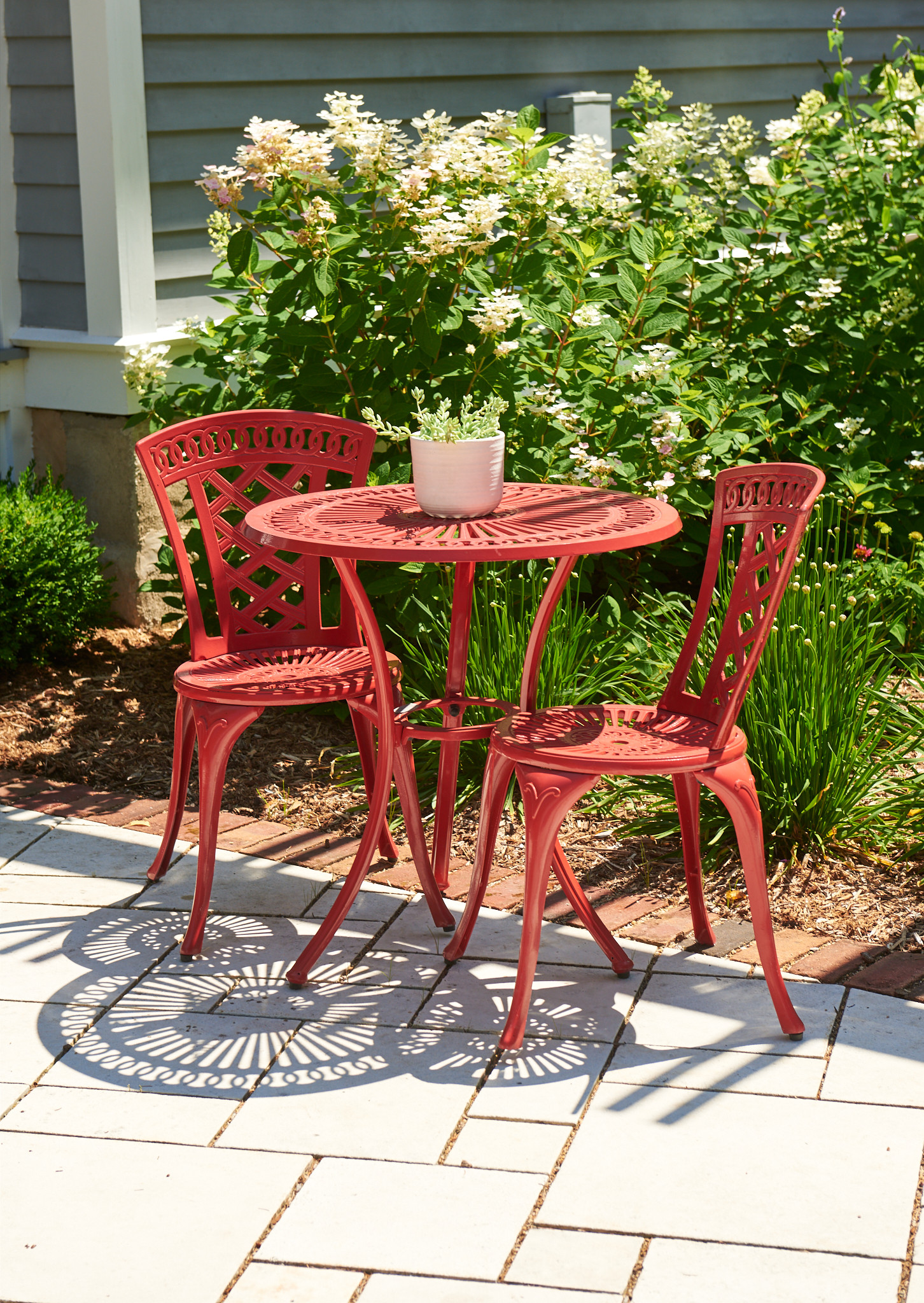 Traditional Backyard + Patio Landscape - Cedarburg, WI