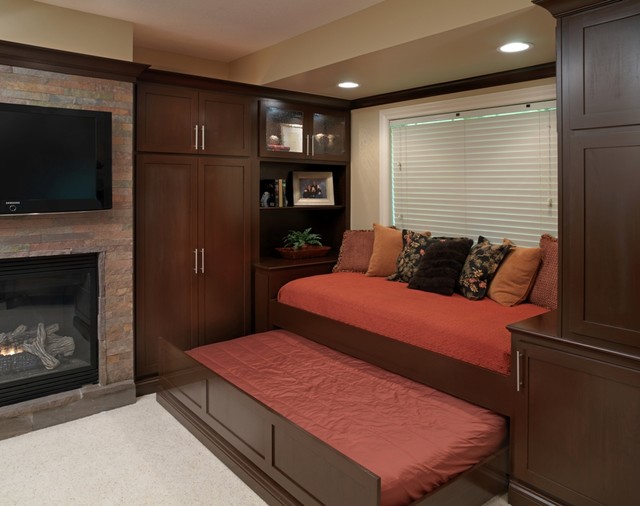 Basement Entertaining modern-basement