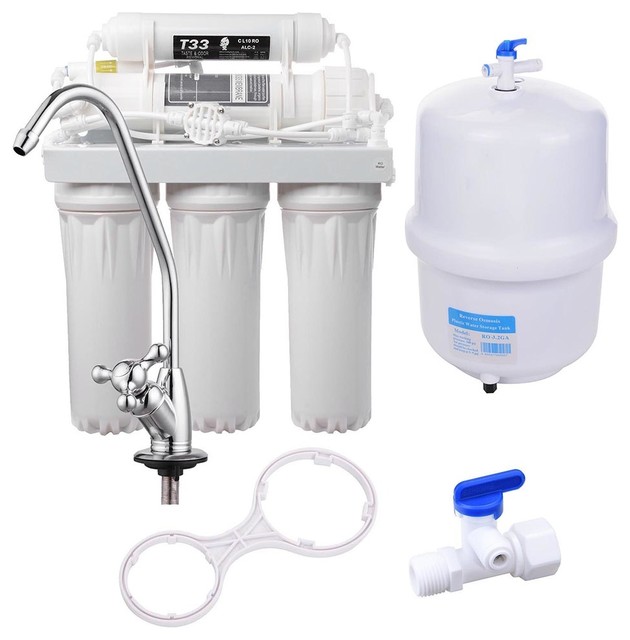 Water Filter System Reverse Osmosis 5 Stage 100 GPD for Home Drinking