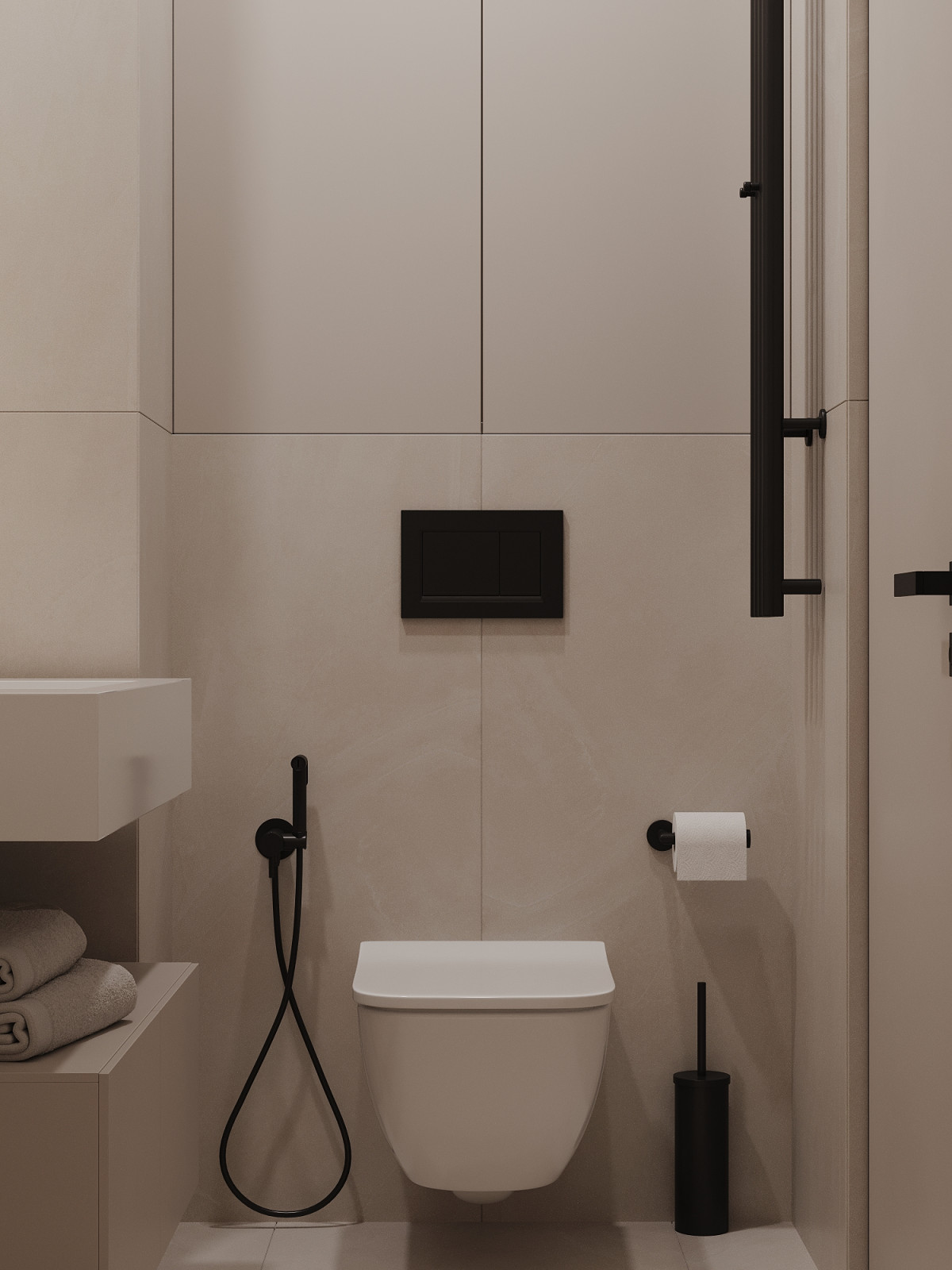 ЖК «Павелецкая Сити» — современный минимализм в нейтральных оттенках