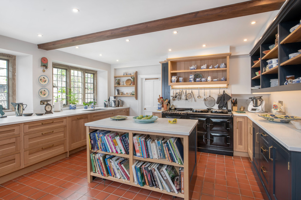 Inspiration for a country kitchen in Wiltshire.