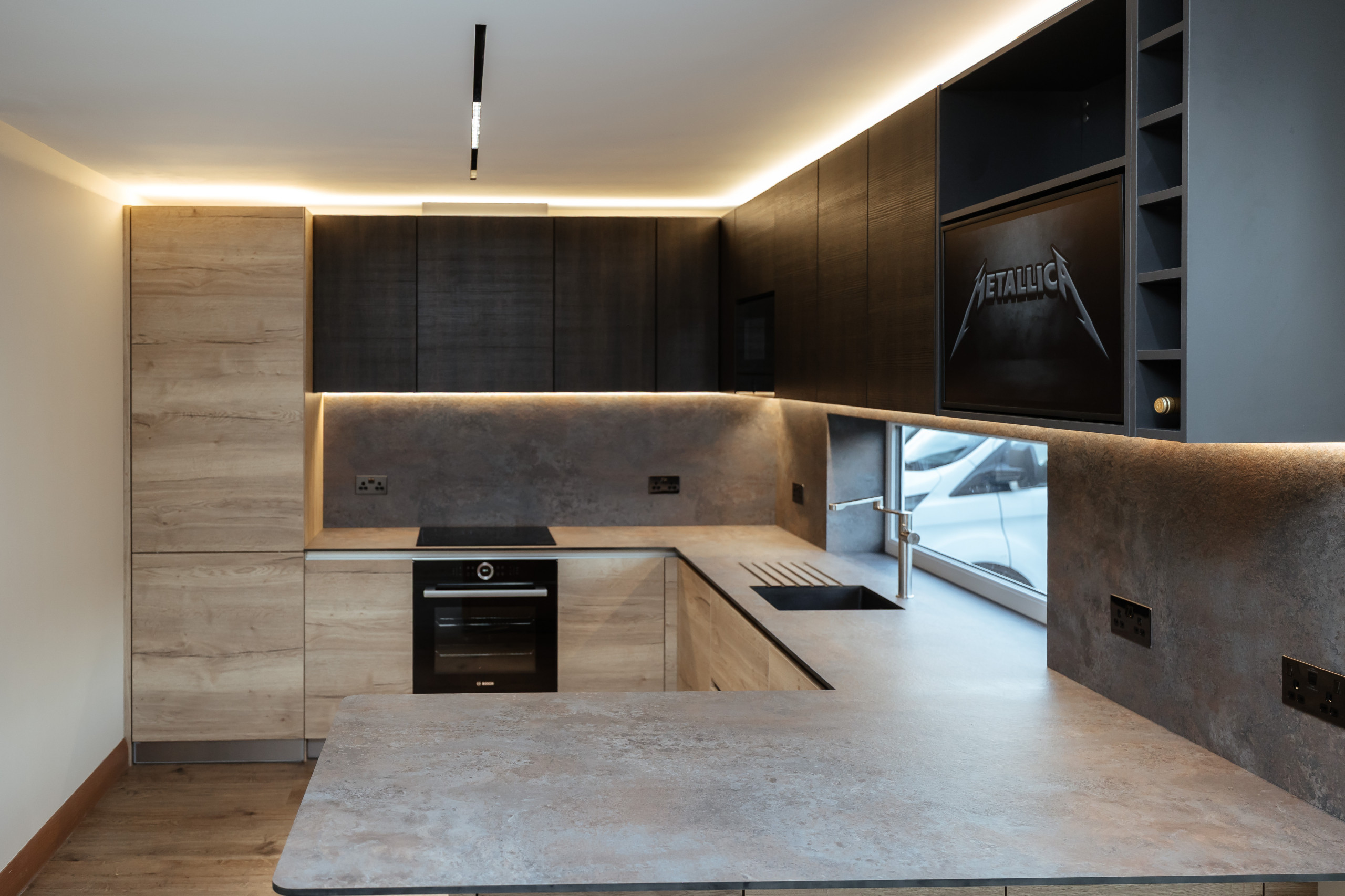 Mixing Wood Grain in Marton, Blackpool