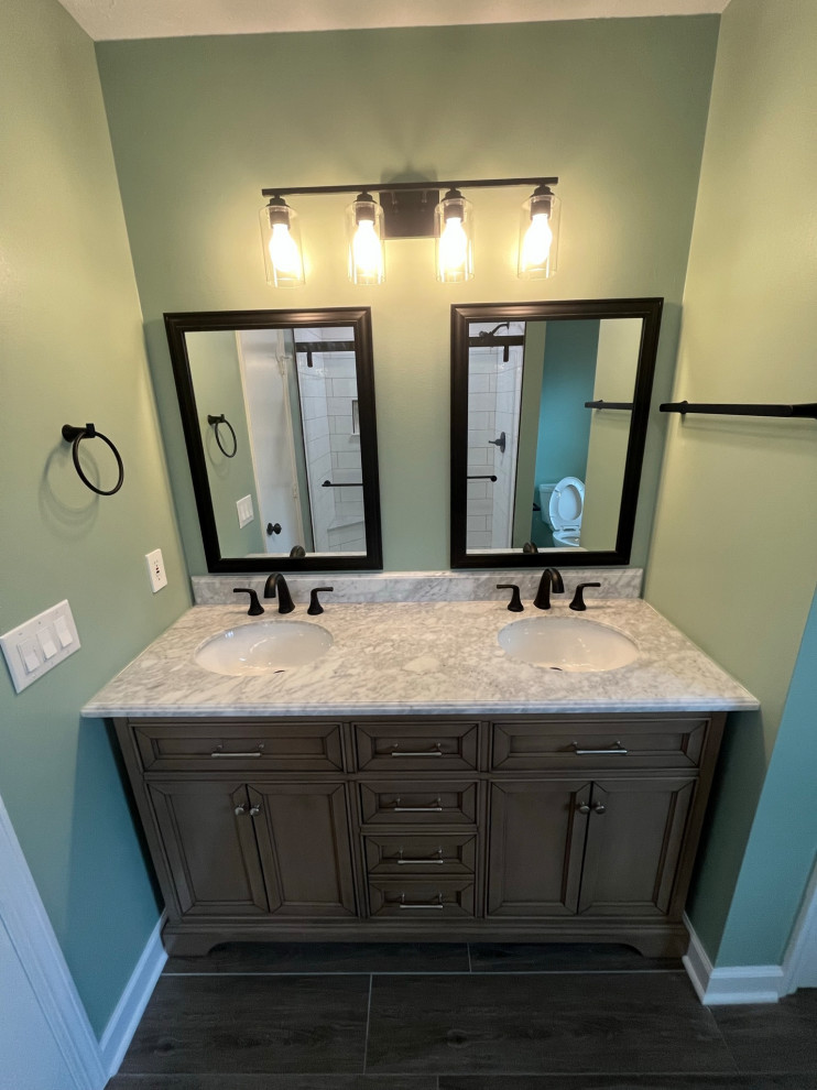 Bathroom - Large subway tile