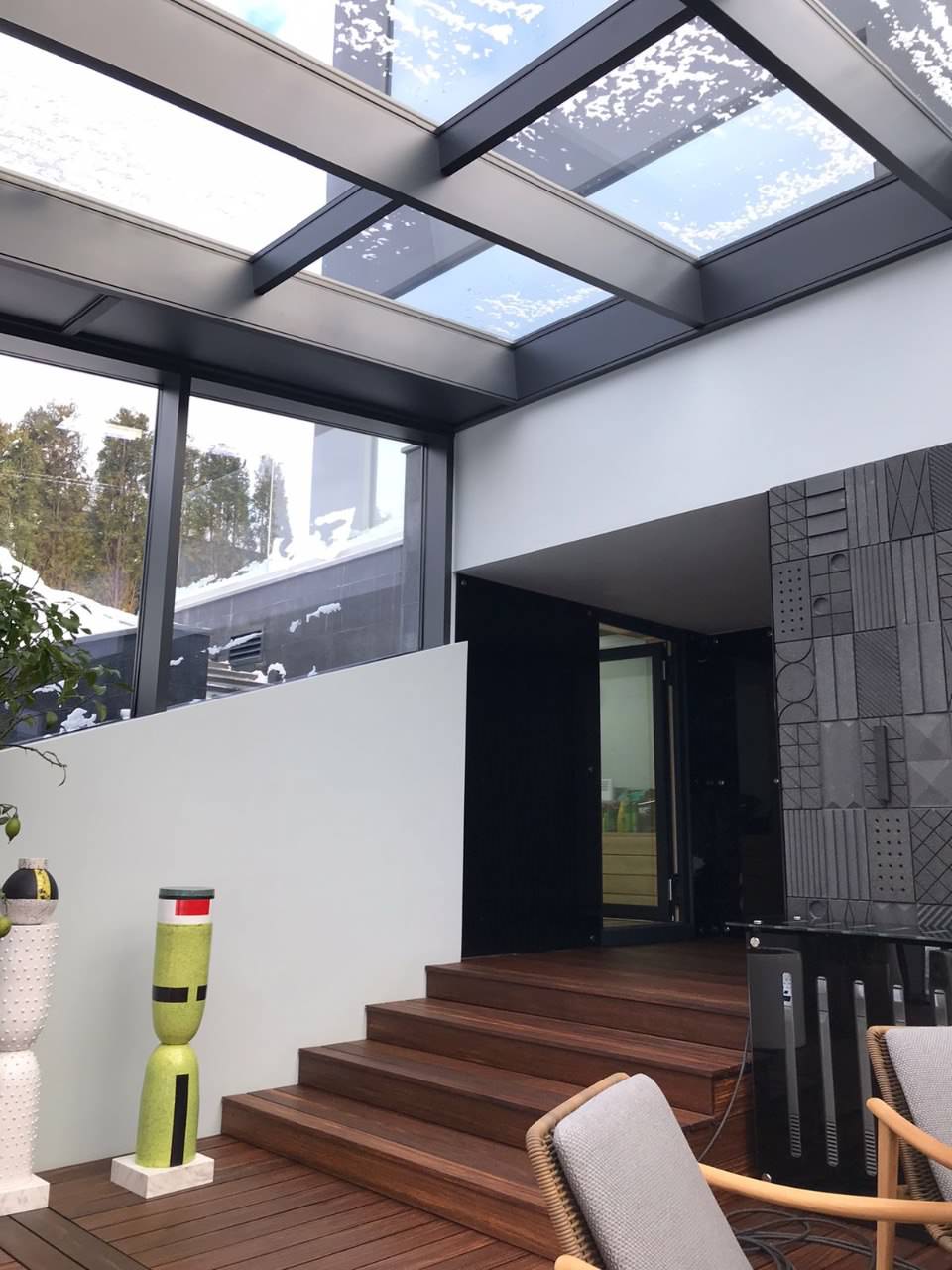 Конструкция зимнего сада.