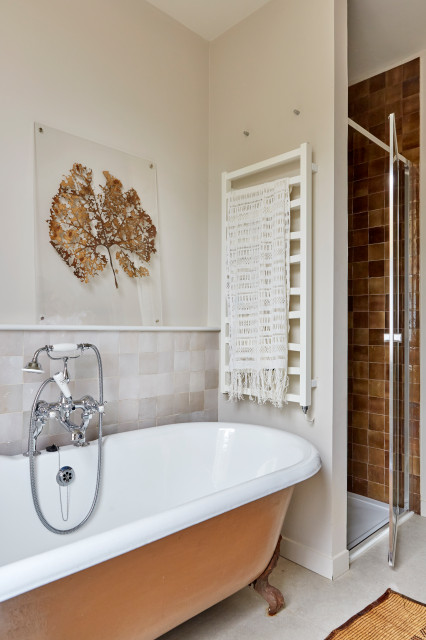Working from home contemporary-bathroom