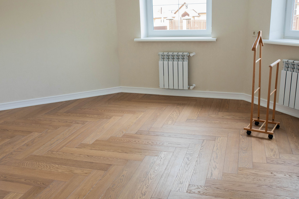 Венгерская ёлка, Дуб Натур 880 мм в частном доме Нагаево