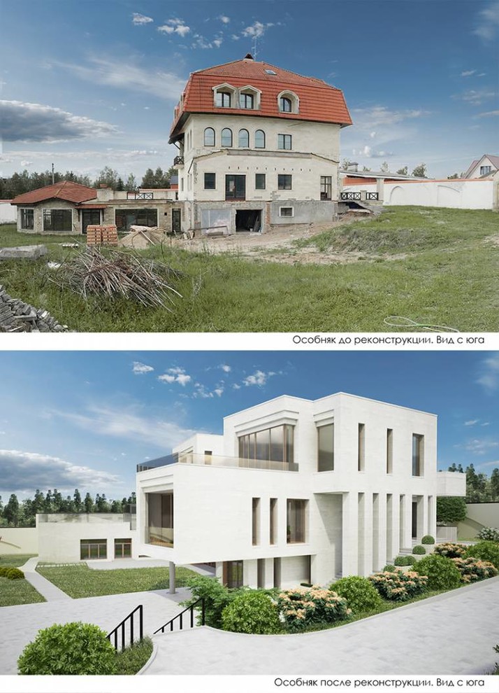 Mansion reconstruction and expansion in Istrinskiy district