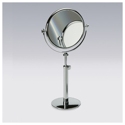 16.2" Free Standing 5X Magnifying Mirror with Optical Grade Glass