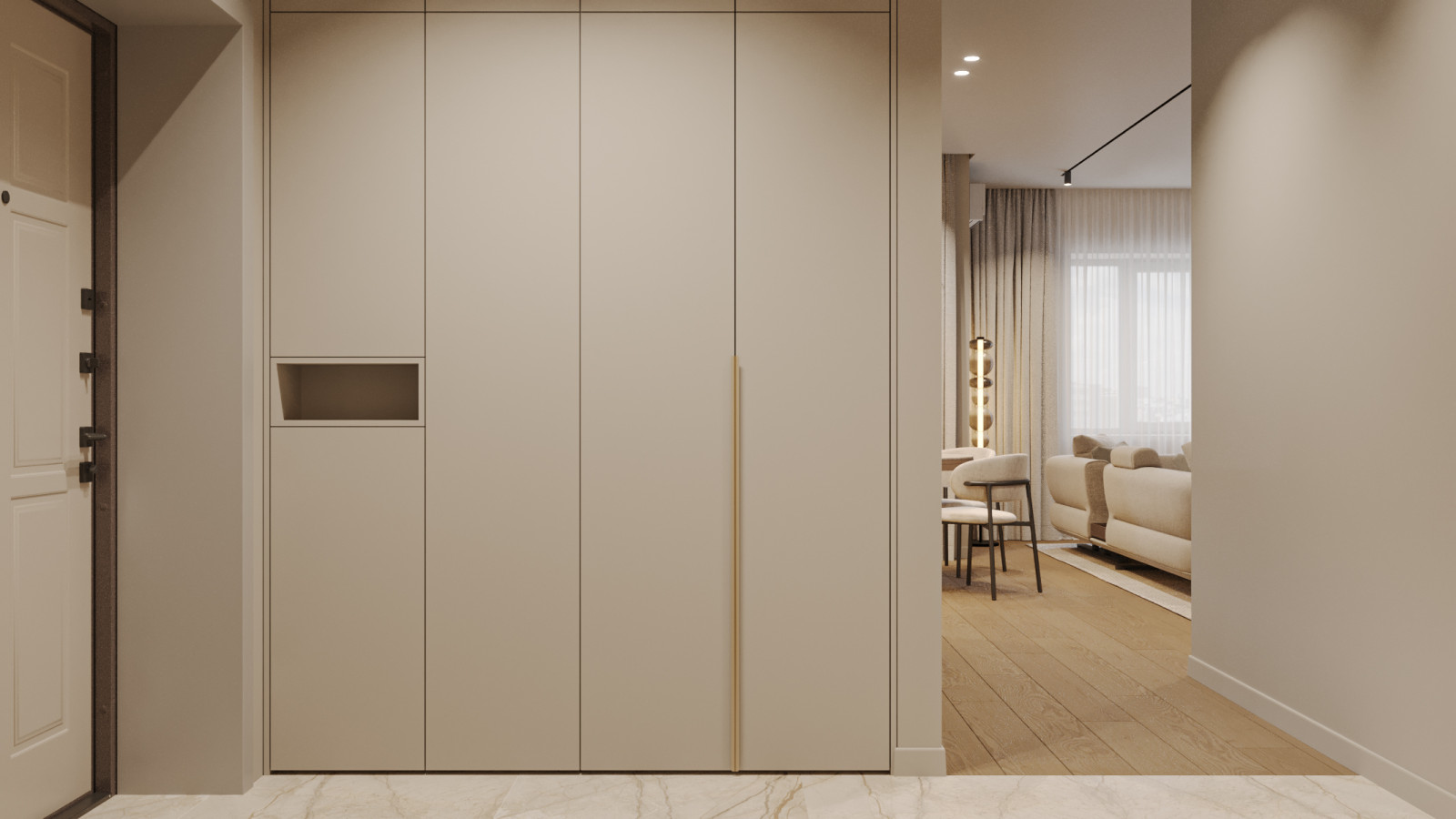 Трехкомнатная квартира в Екатеринбурге