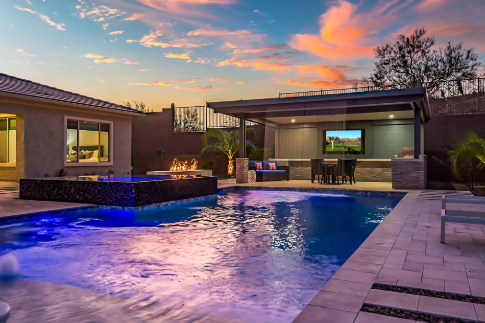 Pool - modern pool idea in Phoenix