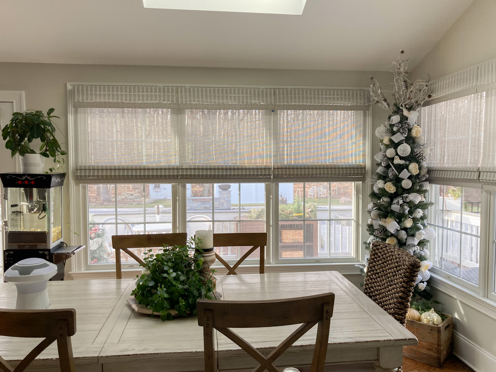 Transitional Drapes and Holiday Fun