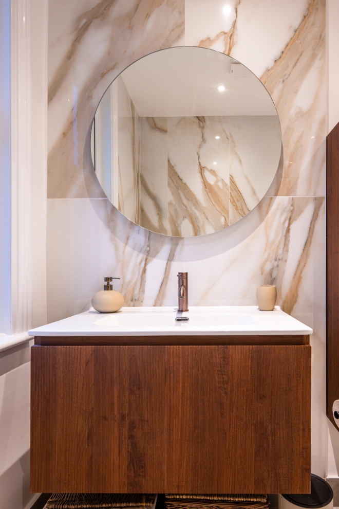 Raynes Park Modern Bathroom