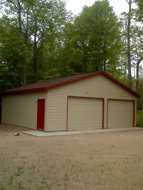 This is an example of a traditional garage in Other.