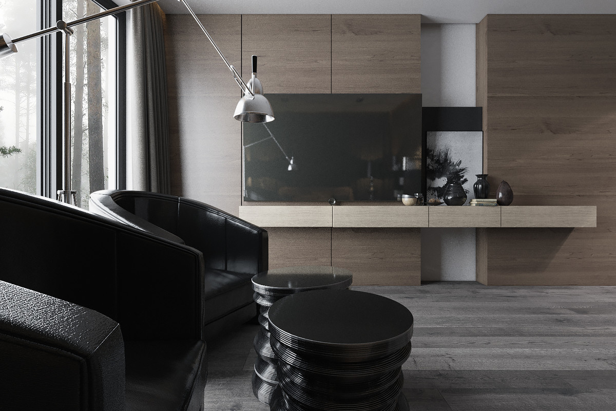 Интерьер загородного  дома