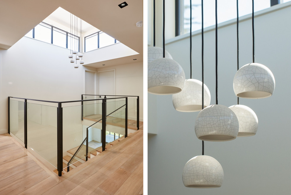 Example of a trendy home design design in San Francisco