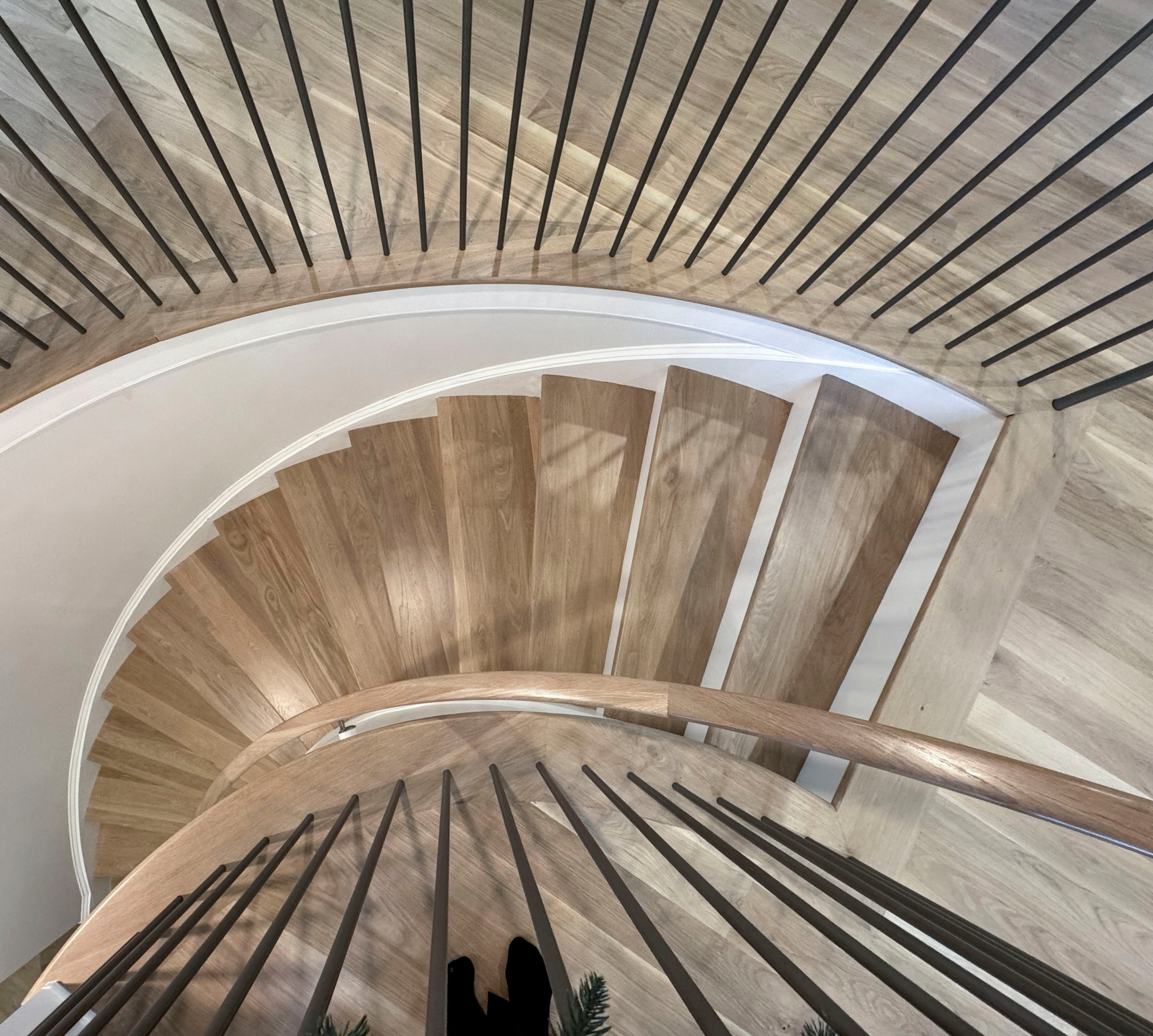 116_Elegant & Eye-catching Curved Staircase, Leesburg VA 20175